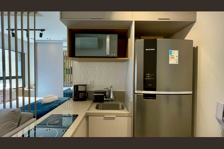 Studio à venda com 26m², 1 quarto e sem vaga Studio à venda com 26m², 1 quarto e sem vagaCozinha