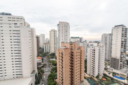 Studio à venda com 26m², 1 quarto e sem vagaVista da varanda