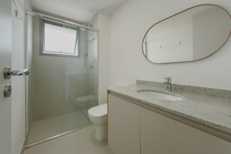 Studio para alugar com 27m², 1 quarto e sem vaga Studio para alugar com 27m², 1 quarto e sem vagaBanheiro