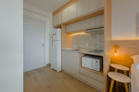 Studio para alugar com 27m², 1 quarto e sem vaga Studio para alugar com 27m², 1 quarto e sem vagaCozinha