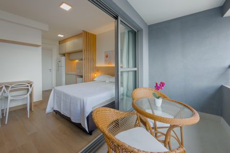 Studio para alugar com 27m², 1 quarto e sem vaga Studio para alugar com 27m², 1 quarto e sem vagaStudio