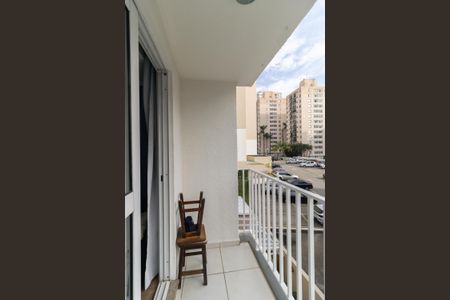 Varanda da Sala de apartamento para alugar com 2 quartos, 81m² em Taboão, São Paulo