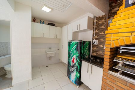 Casa de condomínio à venda com 82m², 2 quartos e 1 vagaÁrea gourmet