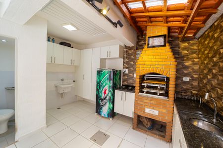 Casa de condomínio à venda com 82m², 2 quartos e 1 vagaÁrea gourmet