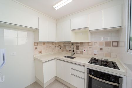 Cozinha de casa de condomínio para alugar com 2 quartos, 82m² em Vila Paranagua, São Paulo