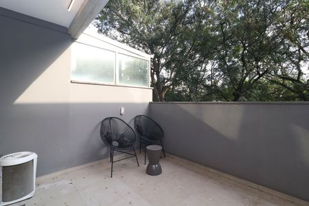 Studio para alugar com 32m², 1 quarto e sem vagaVaranda