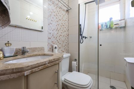 Apartamento à venda com 65m², 3 quartos e 2 vagasBanheiro da Suíte