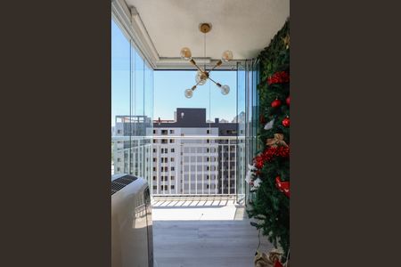 Varanda da Sala de apartamento à venda com 3 quartos, 65m² em Vila Andrade, São Paulo