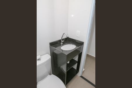 Casa de condomínio para alugar com 75m², 2 quartos e 1 vagaBanheiro social