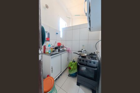 Cozinha de apartamento para alugar com 1 quarto, 25m² em Bela Vista, São Paulo