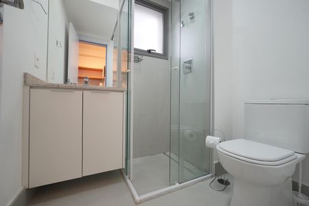Studio para alugar com 27m², 1 quarto e sem vagaBanheiro social