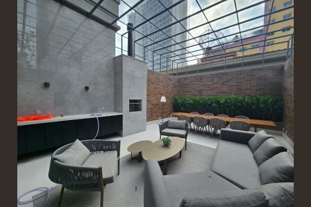 Área comum de kitnet/studio para alugar com 1 quarto, 27m² em Vila Mariana, São Paulo