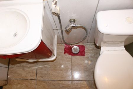 Studio à venda com 45m², 1 quarto e sem vagaBanheiro do Quarto 