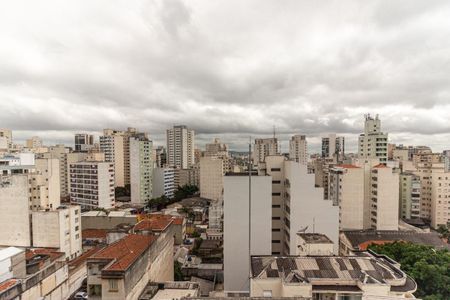 Vista da Sala de apartamento para alugar com 1 quarto, 25m² em Vila Buarque, São Paulo