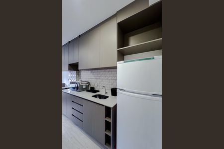 Studio para alugar com 30m², 1 quarto e 1 vaga Studio para alugar com 30m², 1 quarto e 1 vagaCozinha