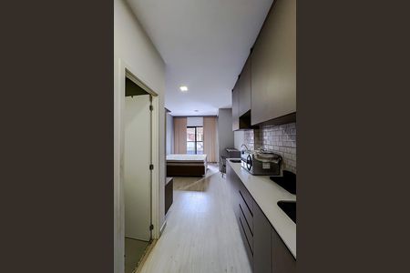 Studio para alugar com 30m², 1 quarto e 1 vaga Studio para alugar com 30m², 1 quarto e 1 vagaCozinha