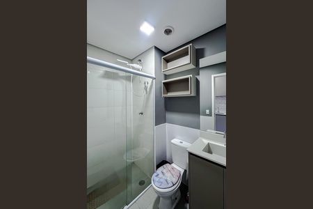 Studio para alugar com 30m², 1 quarto e 1 vaga Studio para alugar com 30m², 1 quarto e 1 vagaBanheiro