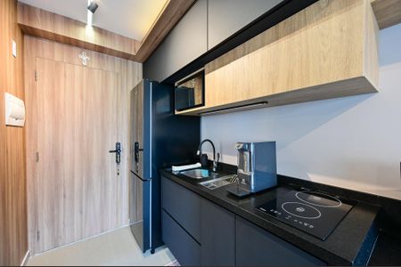 Studio à venda com 26m², 1 quarto e sem vagaCozinha
