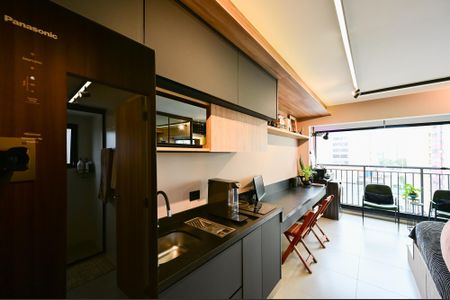 Studio à venda com 26m², 1 quarto e sem vagaCozinha