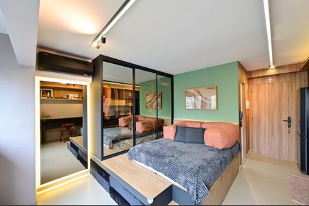 Studio à venda com 26m², 1 quarto e sem vagaSala/Quarto