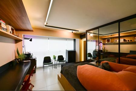Studio à venda com 26m², 1 quarto e sem vagaSala/Quarto