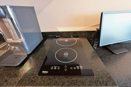 Studio à venda com 26m², 1 quarto e sem vagaCozinha