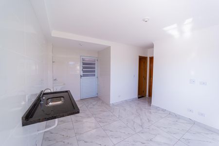 Sala/Cozinha de apartamento à venda com 2 quartos, 35m² em Jardim Nordeste, São Paulo