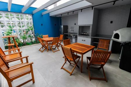 Apartamento à venda com 36m², 2 quartos e 1 vagaÁrea gourmet