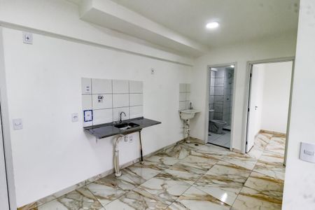 Apartamento à venda com 36m², 2 quartos e 1 vagaCozinha e Área de Serviço