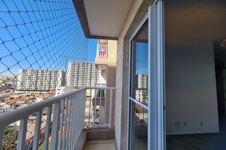 Varanda da Sala de apartamento para alugar com 2 quartos, 37m² em Vila Virginia, São Paulo