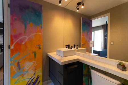 Studio à venda com 44m², 1 quarto e 1 vaga Studio à venda com 44m², 1 quarto e 1 vagaBanheiro