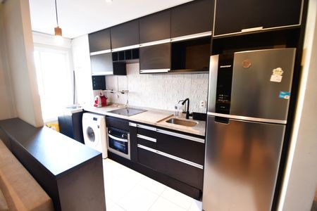 Studio à venda com 44m², 1 quarto e 1 vagaCozinha