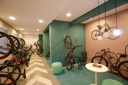 Studio à venda com 44m², 1 quarto e 1 vaga Studio à venda com 44m², 1 quarto e 1 vagaÁrea comum - Bicicletário