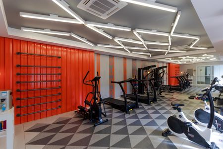 Studio à venda com 44m², 1 quarto e 1 vaga Studio à venda com 44m², 1 quarto e 1 vagaÁrea comum - Academia