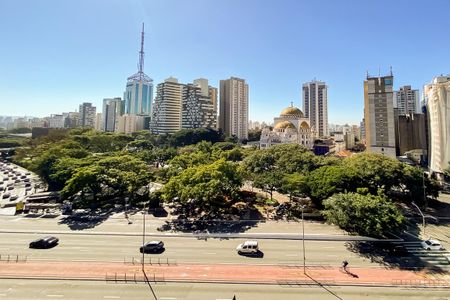 Studio para alugar com 22m², 1 quarto e sem vaga Studio para alugar com 22m², 1 quarto e sem vagaVista da Varanda do Studio