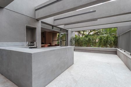 Studio à venda com 24m², 1 quarto e sem vaga Studio à venda com 24m², 1 quarto e sem vagaÁrea comum - Churrasqueira