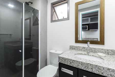 Studio à venda com 24m², 1 quarto e sem vaga Studio à venda com 24m², 1 quarto e sem vagaBanheiro