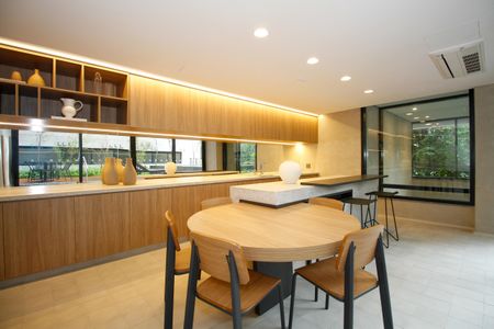 Studio para alugar com 28m², 1 quarto e sem vagaÁrea Comum - Espaço Gourmet