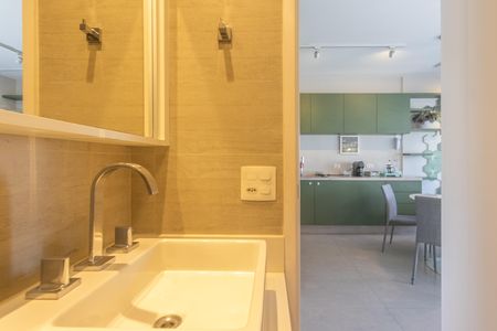 Studio para alugar com 40m², 1 quarto e 1 vaga Studio para alugar com 40m², 1 quarto e 1 vagaBanheiro