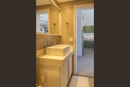 Studio para alugar com 40m², 1 quarto e 1 vaga Studio para alugar com 40m², 1 quarto e 1 vagaBanheiro