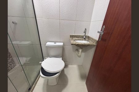 Banheiro de kitnet/studio à venda com 1 quarto, 35m² em Recreio dos Bandeirantes, Rio de Janeiro