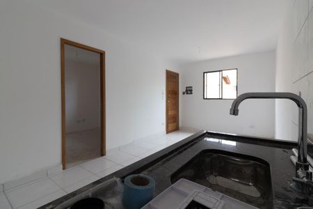 Sala/Cozinha de apartamento à venda com 2 quartos, 39m² em Vila Guilhermina, São Paulo