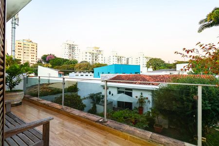 Varanda da Suíte 3 de casa para alugar com 5 quartos, 450m² em Vila Inah, São Paulo