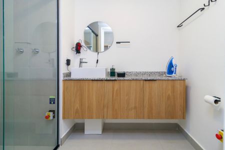 Studio à venda com 21m², 0 quarto e sem vaga Studio à venda com 21m², 0 quarto e sem vagaBanheiro