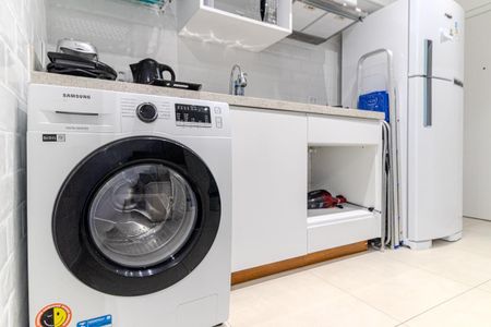 Studio à venda com 28m², 1 quarto e sem vagaCozinha