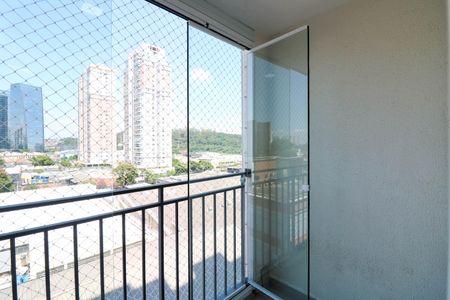 Varanda de kitnet/studio para alugar com 1 quarto, 36m² em Jardim Caravelas, São Paulo