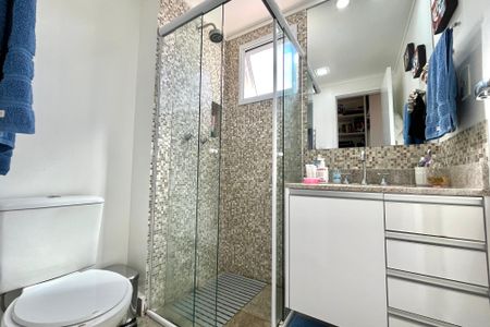 Apartamento à venda com 78m², 3 quartos e 2 vagas Apartamento à venda com 78m², 3 quartos e 2 vagasBanheiro da Suíte