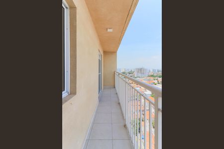 Varanda da Sala de apartamento para alugar com 1 quarto, 38m² em Vila das Belezas, São Paulo