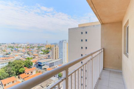 Varanda da Sala de apartamento para alugar com 1 quarto, 38m² em Vila das Belezas, São Paulo