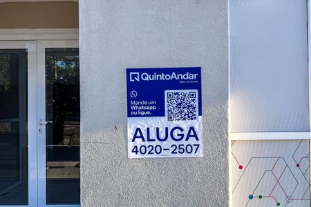 Apartamento para alugar com 31m², 1 quarto e 1 vaga Apartamento para alugar com 31m², 1 quarto e 1 vagaPlaca